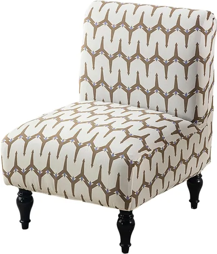 Vista 9 de Funda para Silla Sin Brazos Eco-Ancheng Desmontable Fundas para Sillas Decorativas Sin Brazos Lavables Funda para Silla Deslizante Sin Brazos Funda