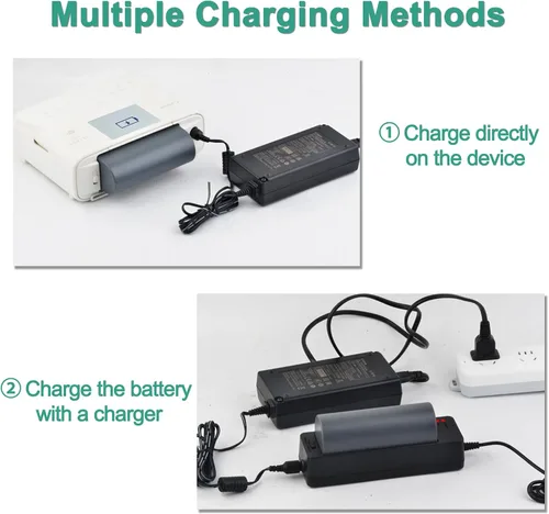 Vista 6 de Batería NB-CP2L NB-CP1L de 2000 mAh para impresoras fotográficas Canon SELPHY CP1300 CP1200 CP100, CP200, CP220, CP300, CP330, CP400, CP510, CP770