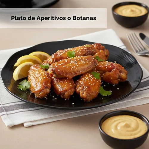 Vista 5 de TP Juego de 4 platos para servir de 10 pulgadas, bandejas ovaladas de melamina para aperitivos, postres, pasta, aperitivos, sushi, platos