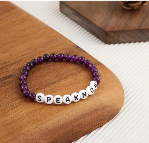 Vista 2 de Eras Tour Swiftie Pulsera de reputación TS Inspired Speak Now Lover Pulsera de amistad para mujeres y niñas Eras Music Taylor Album