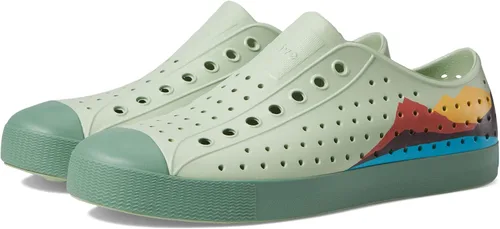 Vista 4 de Native Shoes Jefferson - Zapatos deportivos para niños, tenis livianos tornasolados