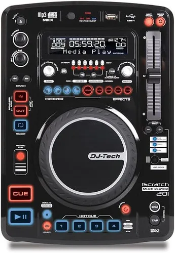 Vista 4 de DJ Tech Caja A-B, 10.00" x 13.00" x 10.00" (ISCRATCH201)