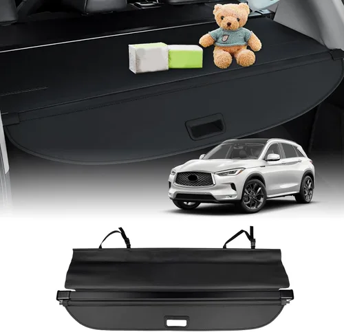 Vista 21 de Powerty Cubierta de carga para Volvo XC90 2016-2024 2025 Accesorios Cubierta de maletero retráctil Cubierta de blindaje de maletero Cubierta