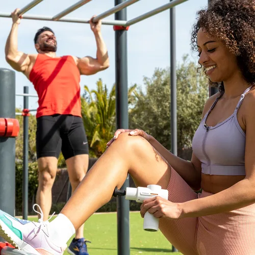Vista 13 de Pistola de Masaje Muscular con Frío y Calor Hokgun InnovaGoods