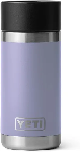 Vista 10 de YETI Rambler - Termo de acero inoxidable con aislamiento al vacío y tapa para bebida caliente, de 12 onzas Alpine Amarillo