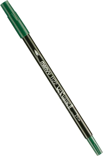 Vista 98 de Uchida 1122-C-3 Marvy Extra Fine Tip Le Plume II Rotulador de doble punta, azul