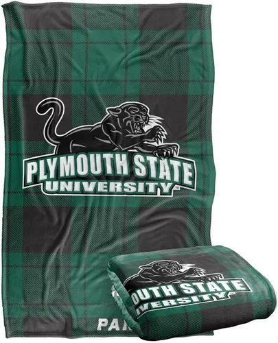 Vista 168 de LOGOVISION St John's University Campus Plaid Spirit Silky Touch Manta súper suave 36 x 58 pulgadas
