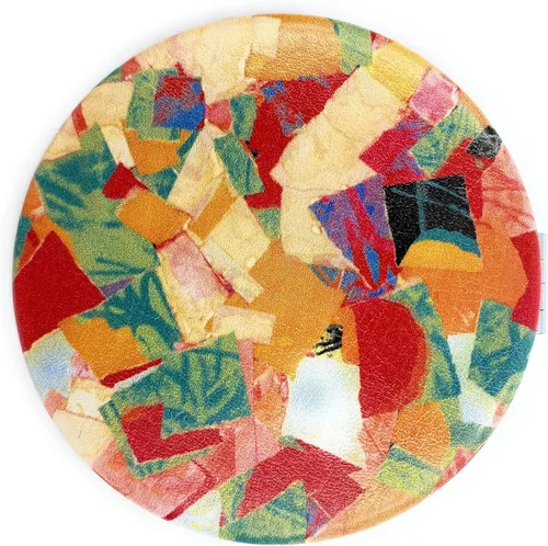 Vista 3 de Bonito espejo compacto de mano para niñas, espejo plegable para monederos, pequeño espejo de maquillaje, tamaño de bolsillo, espejo cosmético
