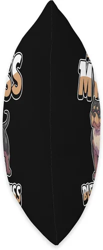 Vista 2 de American Bully Gifts & Accessories American Bully Dog Pet I Didnt Fart My Butt Blew You A Kiss - Almohada de 16 x 16 pulgadas, multicolor