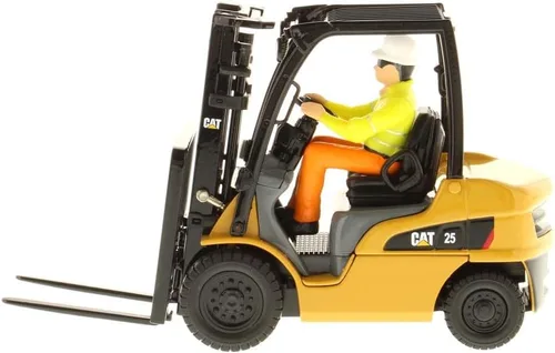 Vista 2 de Carretilla elevadora Diecast Masters Caterpillar DP25N, Core Classics Series Camiones para gatos y equipo de construcción Modelo a escala 1:25