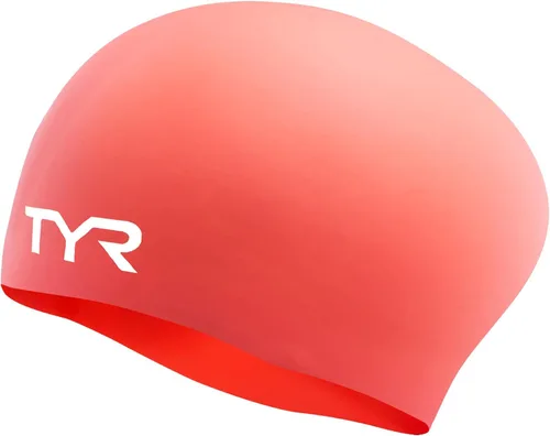 Vista 20 de Gorro de natación TYR, de silicona, ideal para pelo largo, no se arruga Alojamiento de cabello largo Construcción 100% silicona Ajuste