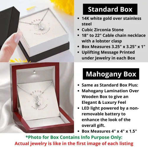 Vista 3 de Joyería para tarjetas de mensaje regalos personalizados, regalo para mamá en mi boda, regalos españoles, collar para madre de la novia, regalo