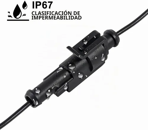 Vista 6 de AITRIP Kit de 10 conectores de 1 pines, conector eléctrico impermeable para automóvil, conector eléctrico de 1 pin con cable 16 AWG marino