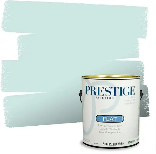 Vista 190 de PRESTIGE Pintura interior e imprimación en uno, salpicaduras acuosas, cáscara de huevo, 1 galón
