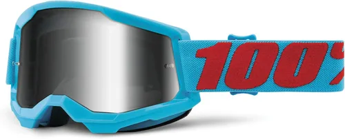 Vista 15 de 100% STRATA 2 Goggles – Gafas deportivas para motocross y ciclismo de montaña – Gafas para ciclistas – Gafas de motocross para hombre