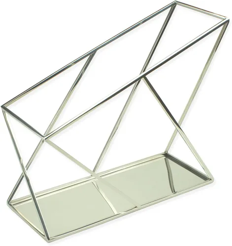 Vista 9 de Modern Art Magazine Holder mr114 - Soporte para archivos, libro de periódico, folleto, organizador de caja, cesta de regalo de Navidad y Acción