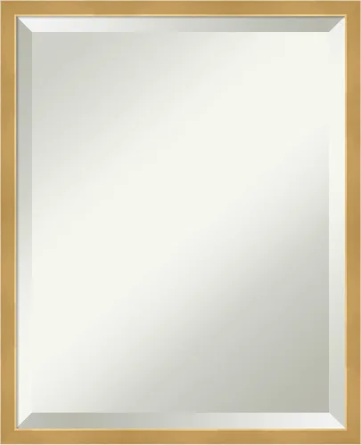 Vista 15 de Amanti Art Espejo de baño gris para sobre el fregadero, espejo rectangular gris arcilla esbelta de 24 x 30 pulgadas, marco de madera contemporánea