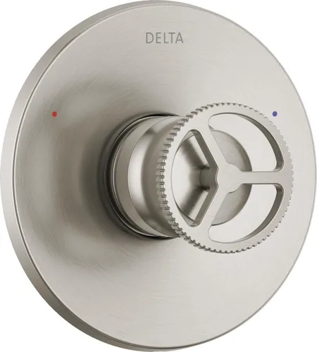 Vista 12 de Delta Faucet Trinsic Kit de moldura de válvula de ducha para sistemas de ducha dorados y grifos de ducha dorados, reemplazo de mango de ducha Delta