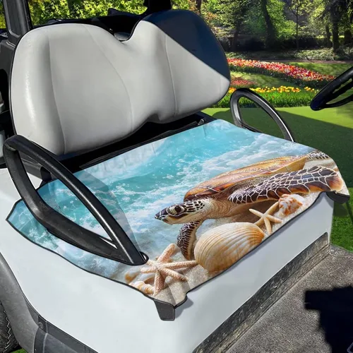 Vista 11 de Fundas universales para asiento de carrito de golf, suaves y cómodas, protección para todo tipo de clima, funda para carrito de golf para 2