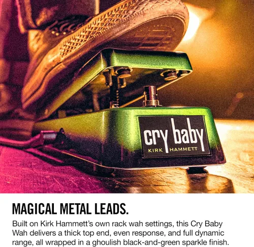 Vista 2 de Dunlop KH95 Kirk Hammett Signature Cry Baby Wah Wah
