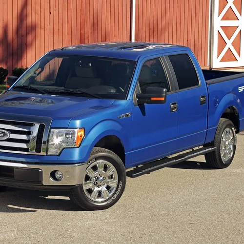 Vista 8 de Estribos de 6 pulgadas compatibles con Toyota Tundra Crew Max Cab 2022-2026. Estribos Toyota Tundra barras Nerf negras, escalones laterales