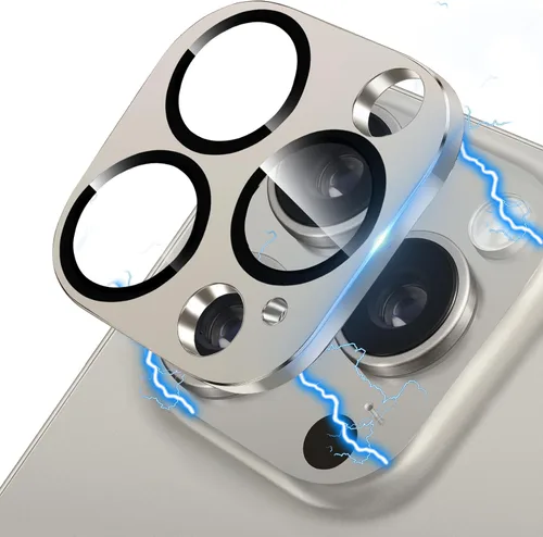 Vista 47 de Protector de Lente de Cámara para iPhone 14 / iPhone 14 Plus Película de Cubierta de Cámara de Metal, Vidrio Templado 9H, Antiarañazos, Compatible