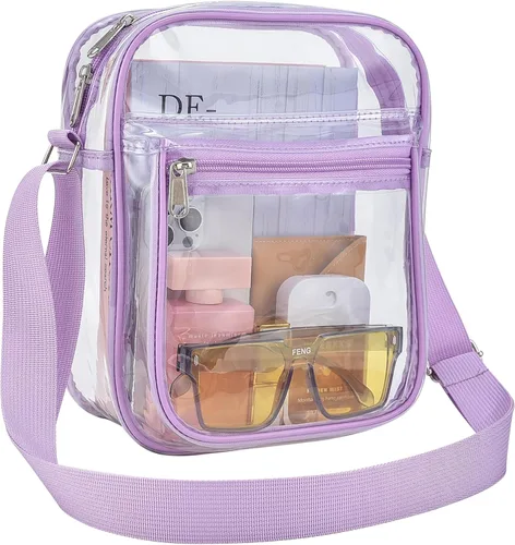 Vista 38 de USPECLARE Clear Bag for Stadium Events Clear Messenger Bag for Men and Women