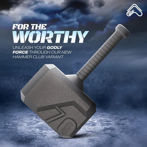 Vista 2 de Tribe WOD Hammer Kettlebell 15-70 libras + Ajustable Equipo de Entrenamiento Cruzado para Construcción Muscular, Cardio Fitness, Pesas