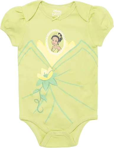 Vista 4 de Disney Princesa Ariel Cenicienta Aurora - Body y diadema para bebé recién nacido a bebé