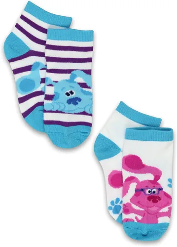 Vista 7 de Blue's Clues & You! Paquete de 6 calcetines de cuarto para bebé, Azul