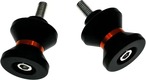 Vista 15 de Para Yamaha FZ6R FZ6 FZ8 FZ1 FZ400 FZ25 FZS600 FAZER XSR900 XSR700 XSR155 Motocicleta Basculante Carretes Soporte Tornillo M6 Brazo oscilante