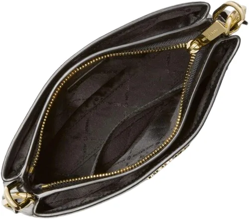Vista 4 de Michael Kors Trisha - Bolso cruzado mediano de cuero con triple compartimento