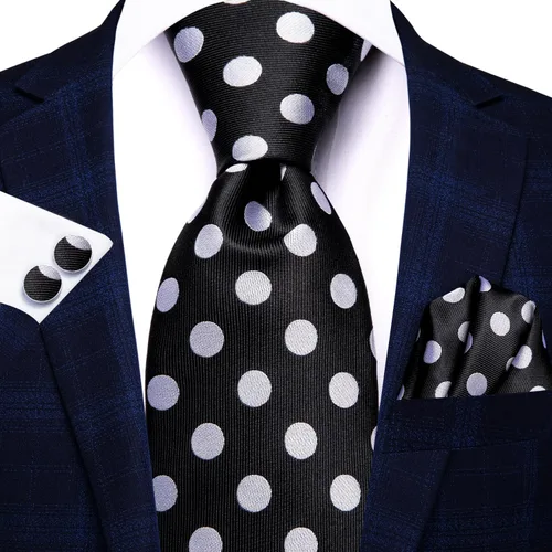 Vista 141 de Hi-Tie Corbatas de seda para hombre, diseño de cachemira a rayas, con bolsillo, gemelos cuadrados, conjunto formal de negocios
