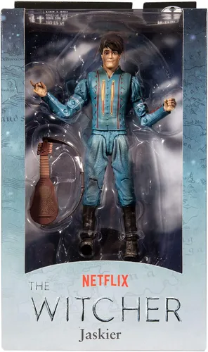 Vista 7 de McFarlane Toys The Witcher (Netflix) Jaskier - Figura de acción de 7 pulgadas con accesorios