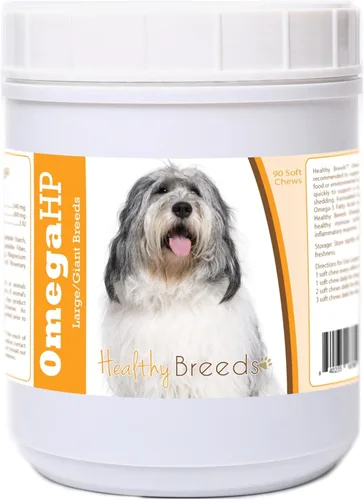 Vista 64 de Healthy Breeds Affenpinscher Omega HP - Masticables suaves para piel y pelaje, 60