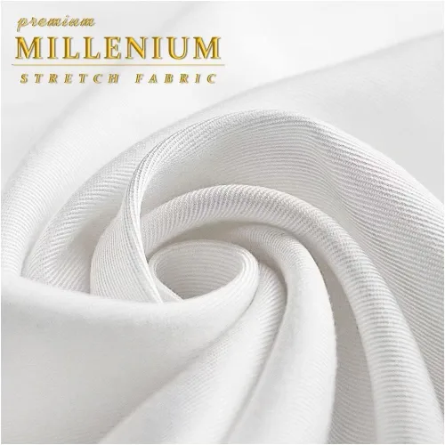 Vista 5 de Hybrid & Company Pantalones cortos capri de sarga milenaria súper cómodos y elásticos para mujer