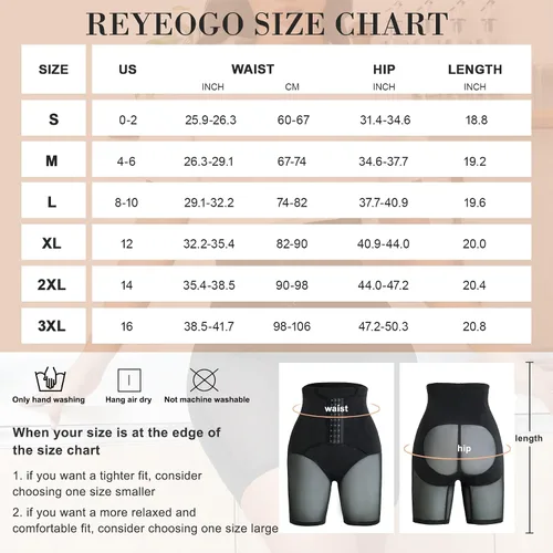 Vista 7 de REYEOGO Pantalones moldeadores para mujer, cintura alta, control de abdomen, moldeador de cuerpo, faja moldeadora de cintura, pantalones cortos más