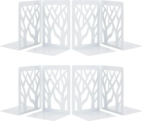 Vista 14 de MSDADA Sujetalibros, sujetalibros, extremos de libros para estantes, extremos de libros para libros pesados, sujetalibros, soporte para estantes