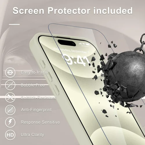 Vista 324 de Funda para Google Pixel 10 Pro XL, cubierta magnética mate, color negro Fit for MagSafe, Screen Protector included, Shockproof Military Grade