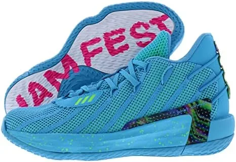 Vista 5 de adidas Tenis de baloncesto unisex para adultos Dame 7