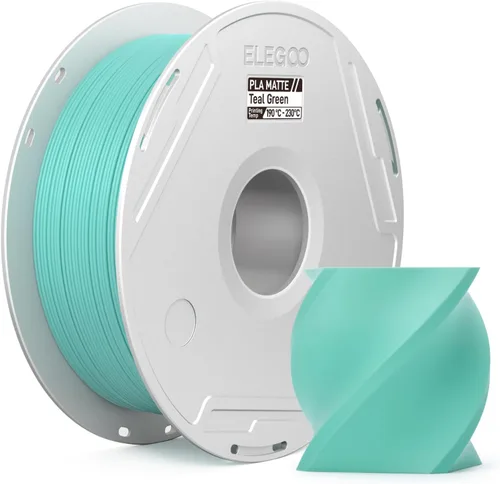 Vista 14 de ELEGOO Filamento de ácido poliláctico (PLA) mate 1.75mm Beige 1KG, filamento de impresora 3D de alta precisión, carrete de 1kg (2.2lbs) Compatible