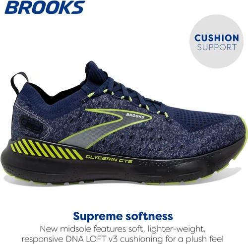 Vista 2 de Brooks Glycerin StealthFit GTS 20 - Tenis de correr para hombre