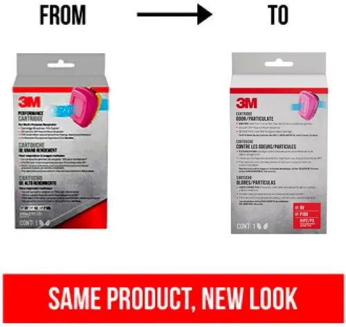 Vista 6 de 3M - Respirador y cartuchos multiuso para el hogar