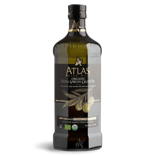 Vista 9 de Atlas - Aceite de oliva virgen extra prensado en frío, rico en polifenoles, de Marruecos, recién cosechado y sin procesar, procedente de una única