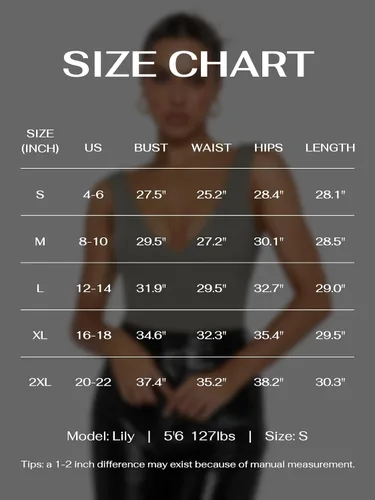 Vista 71 de REORIA Butsmooth® - Body sin mangas con cuello en V profundo y escote en V para mujer