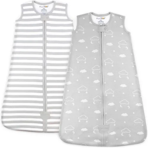 Vista 45 de Manta de algodón orgánico para bebé, saco de dormir 0.5 TOG 0-6 meses Adventure