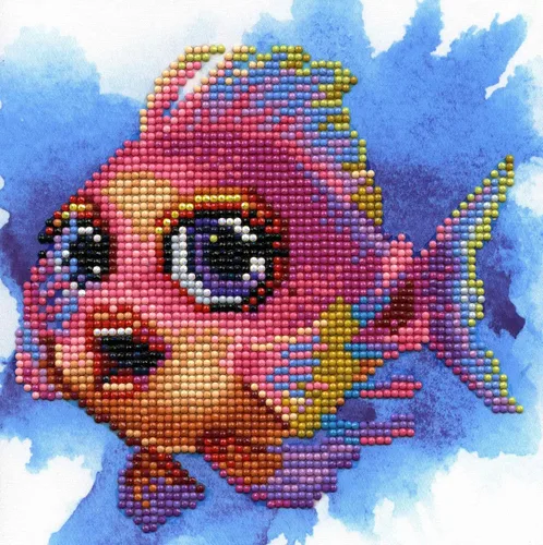 Vista 15 de DIAMOND ART BY LEISURE ARTS Kits de pintura de diamantes para adultos, abeja principiante de 8 x 8 pulgadas
