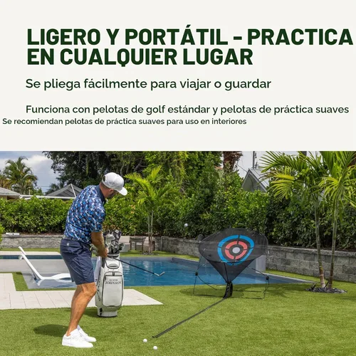 Vista 6 de Perfect Practice Alfombrilla de putting estándar de 9 pies - Verde