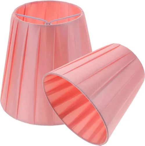Vista 6 de SHERCHPRY 2 piezas de clip para lámpara de repuesto de tela plisada para lámparas de piso de mesa y mesita de noche, accesorio decorativo fácil