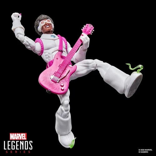 Vista 9 de Serie Marvel Legends Hypno-Hustler, Figura de acción coleccionable de Spider-Man de cómics retro con tarjeta trasera de escala 6 pulgadas